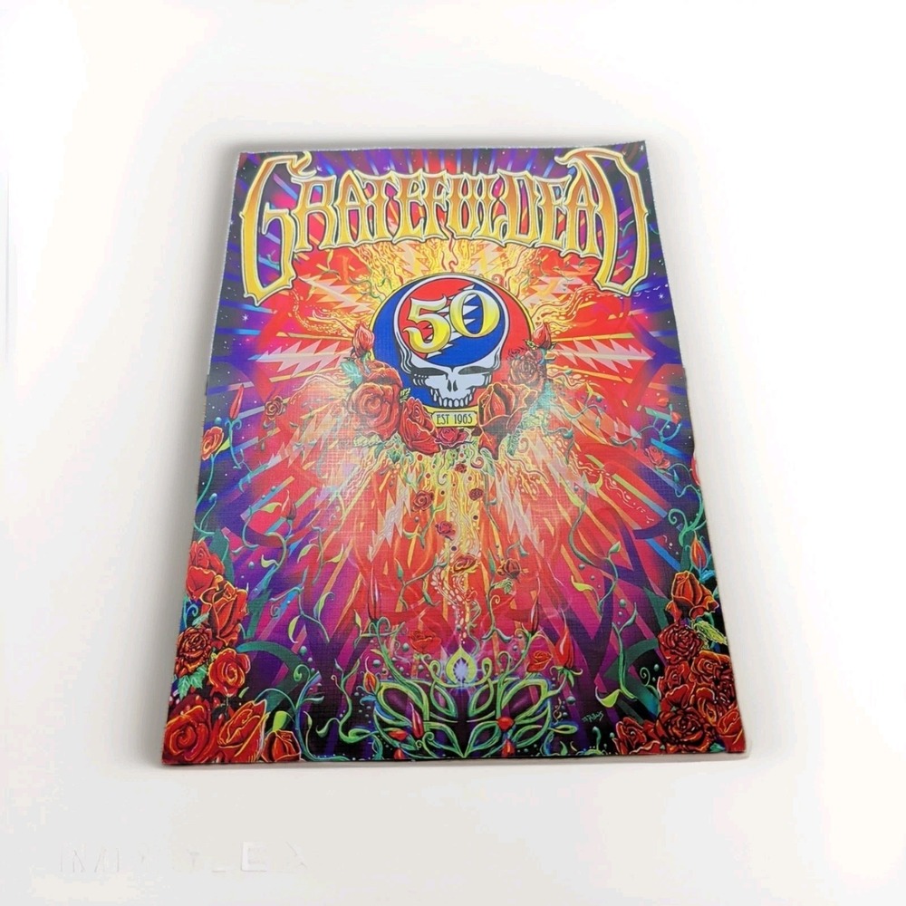 Grateful Dead 50th Anniversary Photo Matte Poster 11‎ 1/4 X 14 Multicolors